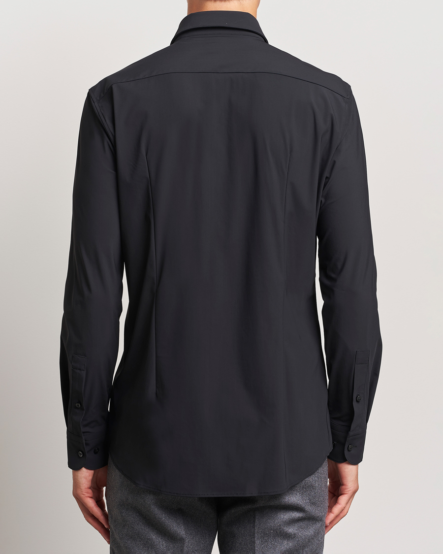 BOSS BLACK Hank 4-Way Stretch Shirt Black