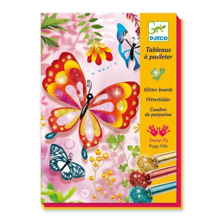 Djeco Glitzersand Schmetterlinge