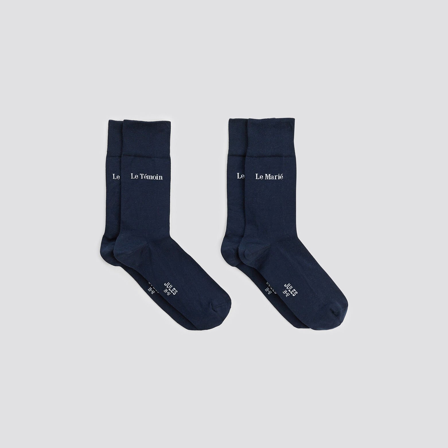 Chaussettes fil d'Ecosse Bleu foncé