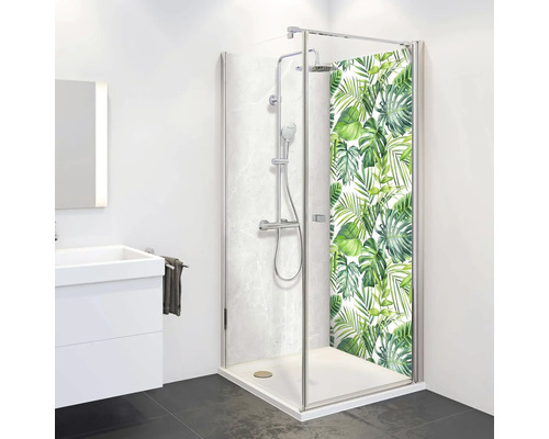 BREUER douchewandpaneel, marmer lichtgrijs, 255 x 100 cm, 9482550000203