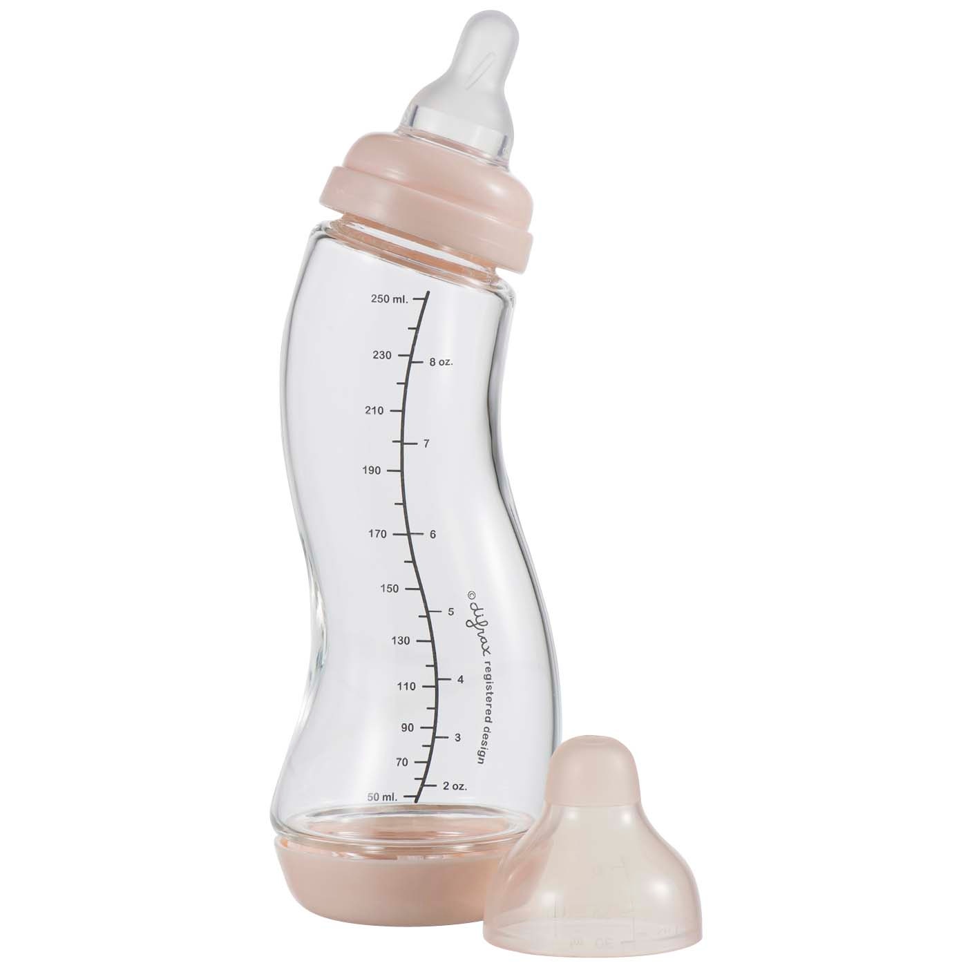 Difrax Anti-Colic S-babyfles glas - flesjes - Prénatal