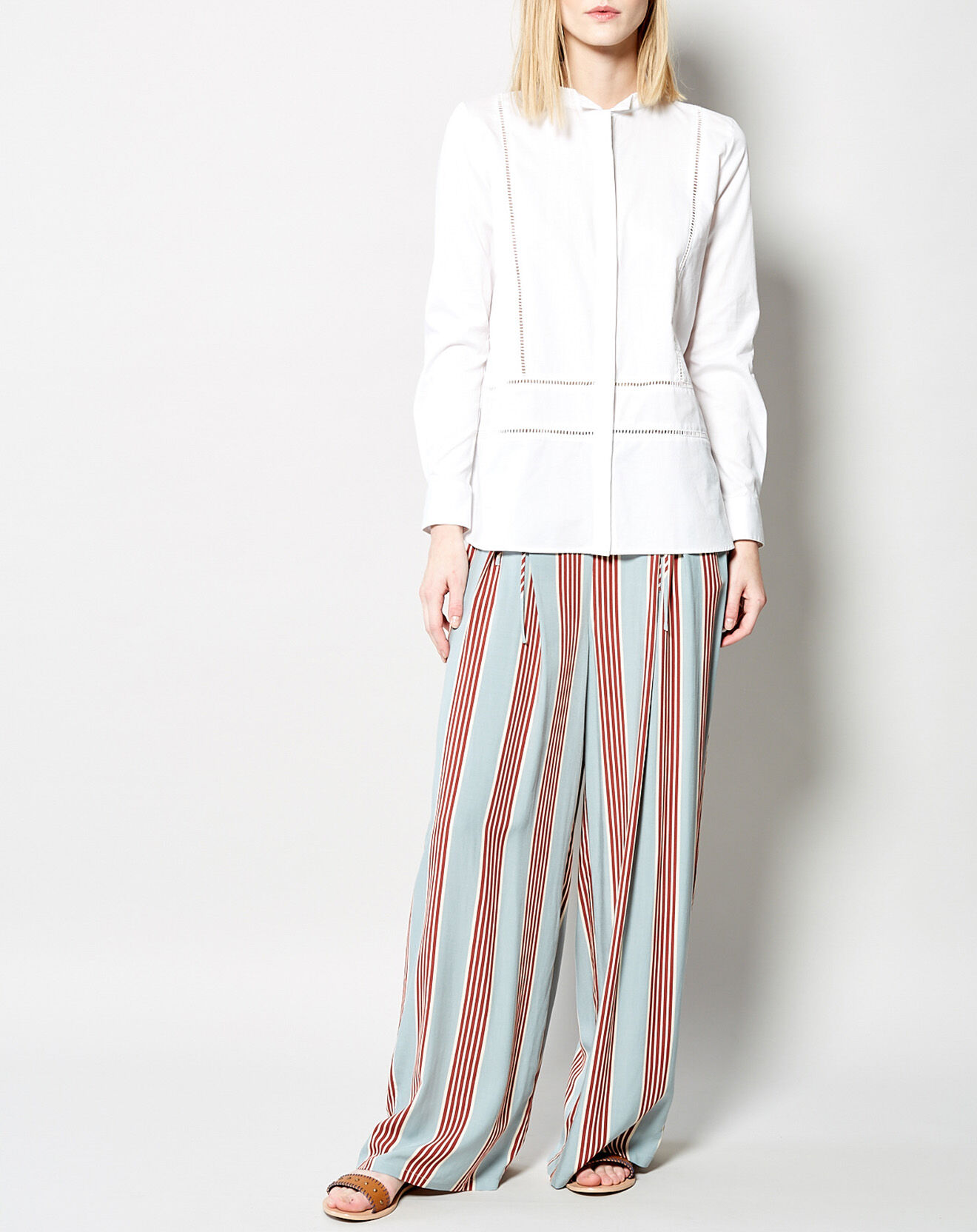 Karl Marc John Chemise Castille en Coton blanche