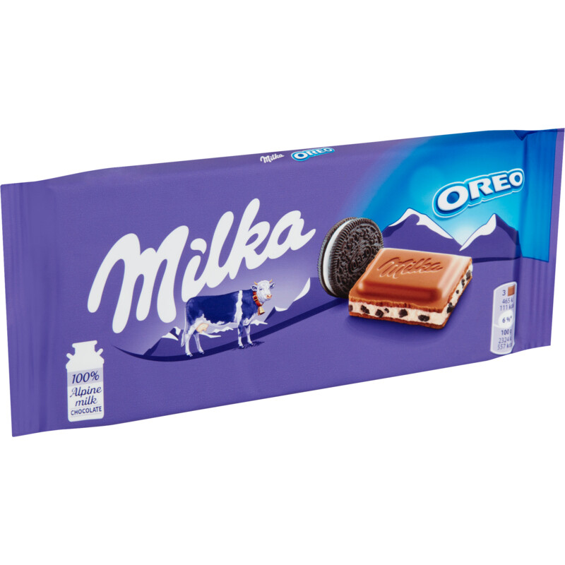 Milka Chocoladereep Oreo