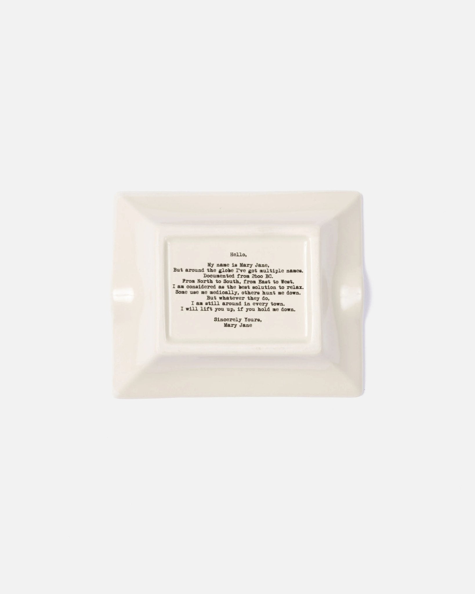 Patta 420 Stay High Ashtray (Beige)