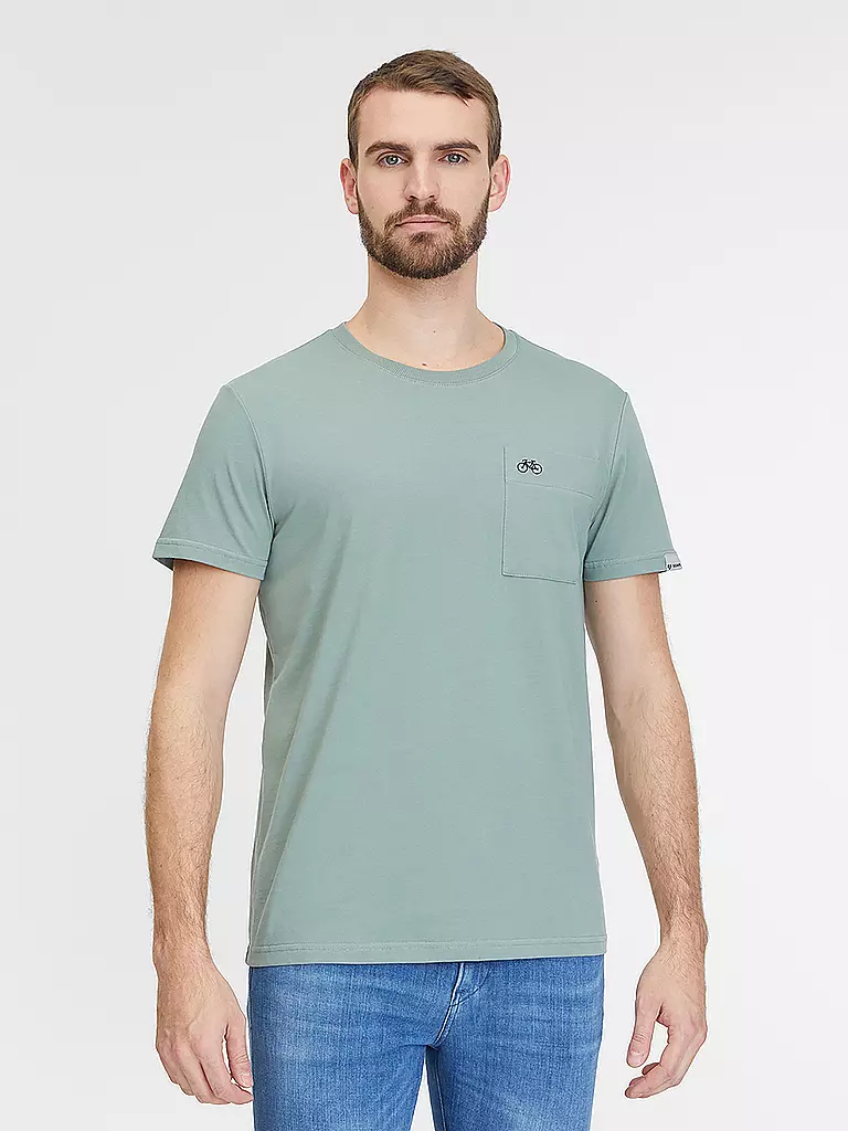 RAGWEAR T-Shirt ENDREW B hellgrün