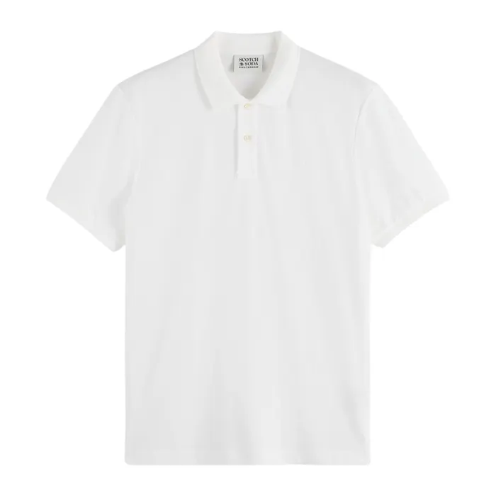 Scotch & Soda Garment-Dyed Polo Jongens