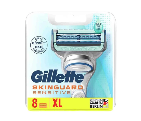 Gillette SkinGuard Sensitive Rasierklingen 8 Stück