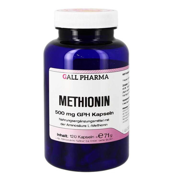 Methionin 500 mg GPH Kapseln, 120 St