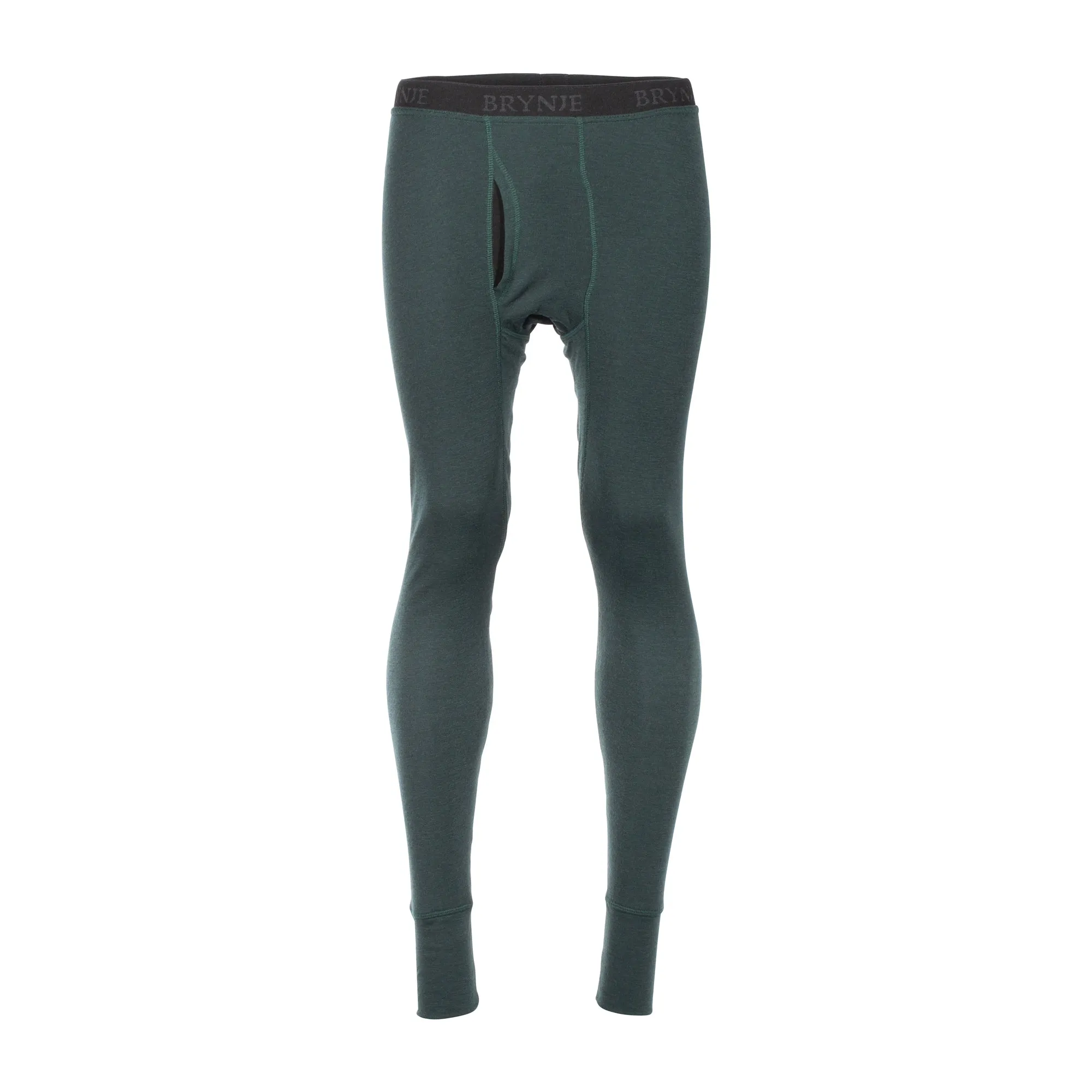 Brynje -  Brynje Thermohose Arctic Double lang mit Eingriff oliv