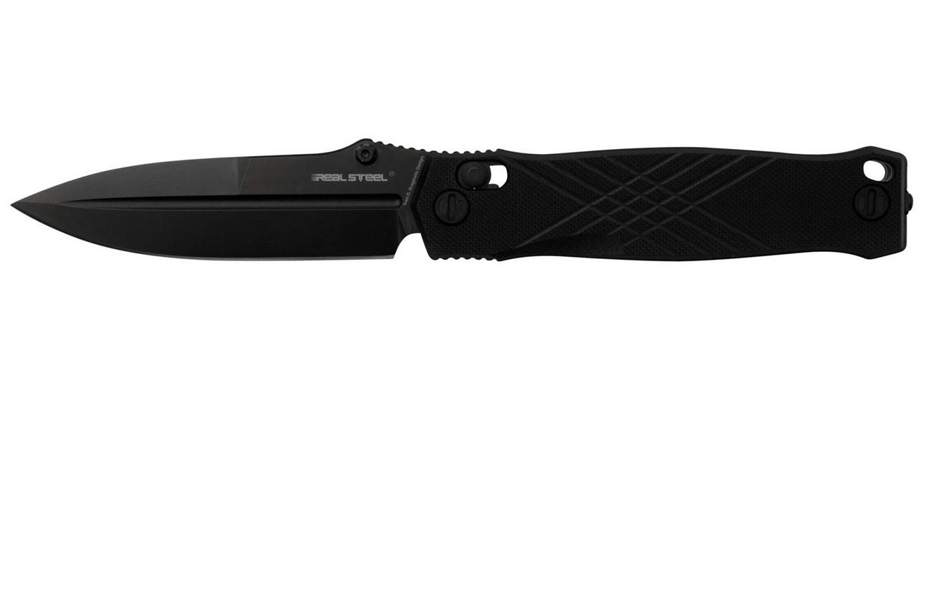 Real Steel Muninn 7752B Black G10, Black VG-10, zakmes