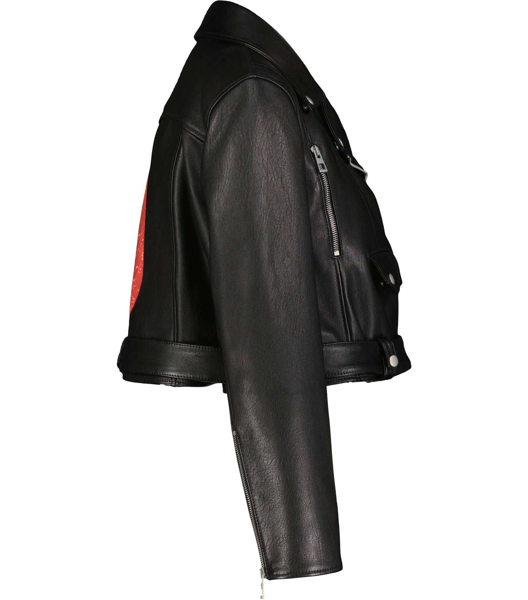 Loewe| Damen Lederjacke ANTHURIUM BIKER JACKET