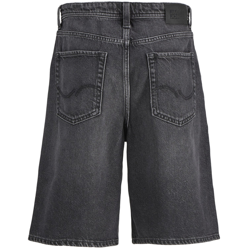 Køb Jack & Jones Junior Black Denim Jjialex Jjoriginal Shorts Sq 175 Sn Jnr