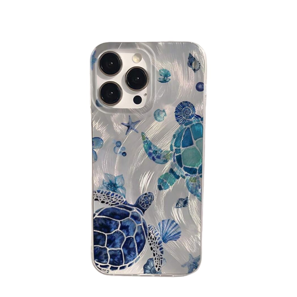 iPhone 16 Pro Hybrid Hardcase Hülle TPU Bumper   Kunststoff Rückseite - Schildkröten