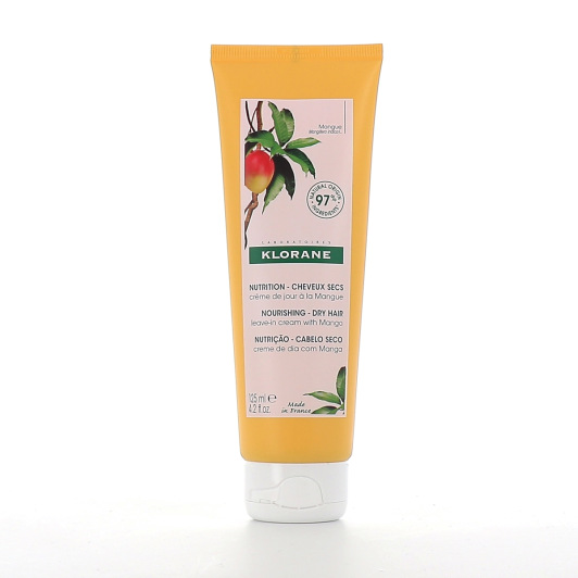 Crème nourrissante cheveux à la mangue Klorane