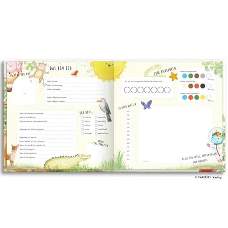 PAPERISH Meine Freunde (Freundebuch) von Pia Loewe