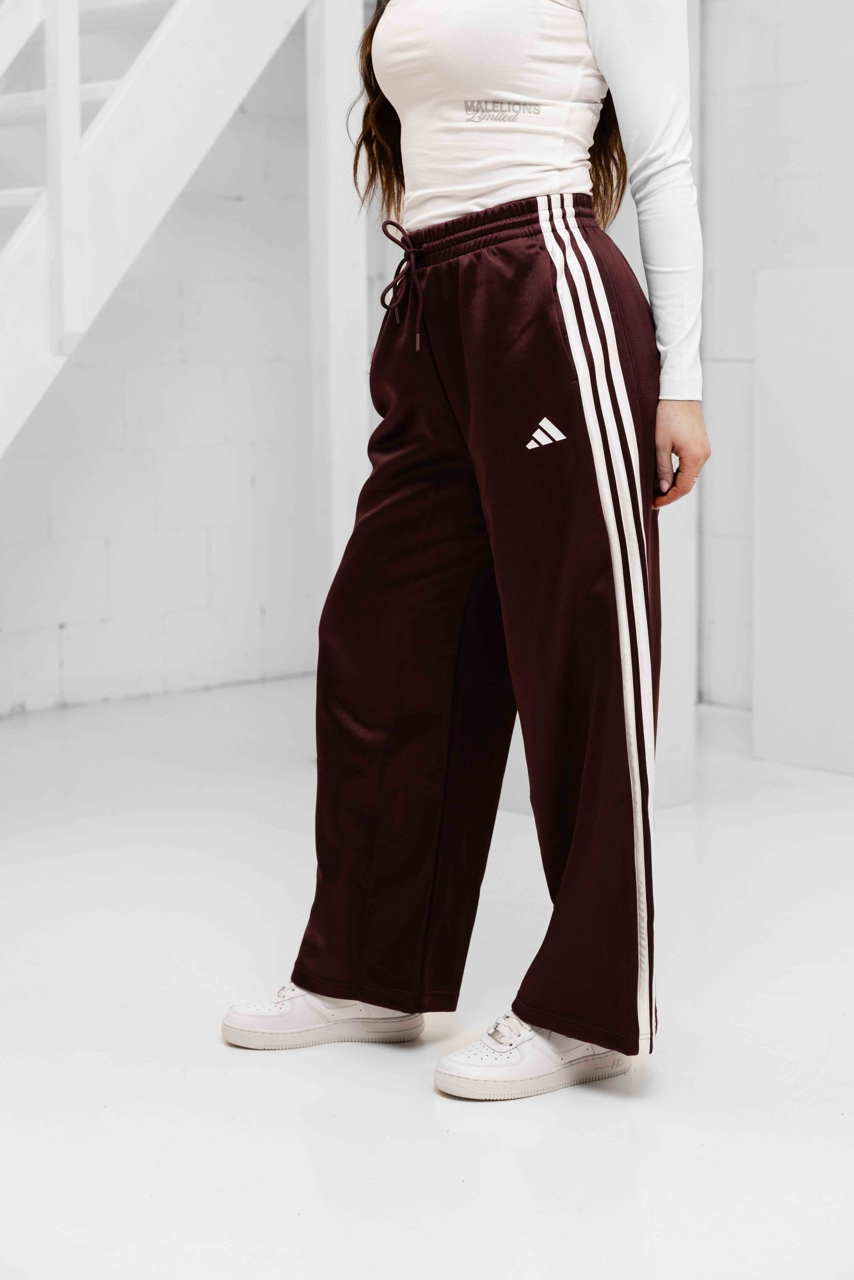 Adidas Stadium Trainingsbroek Dames Donkerrood