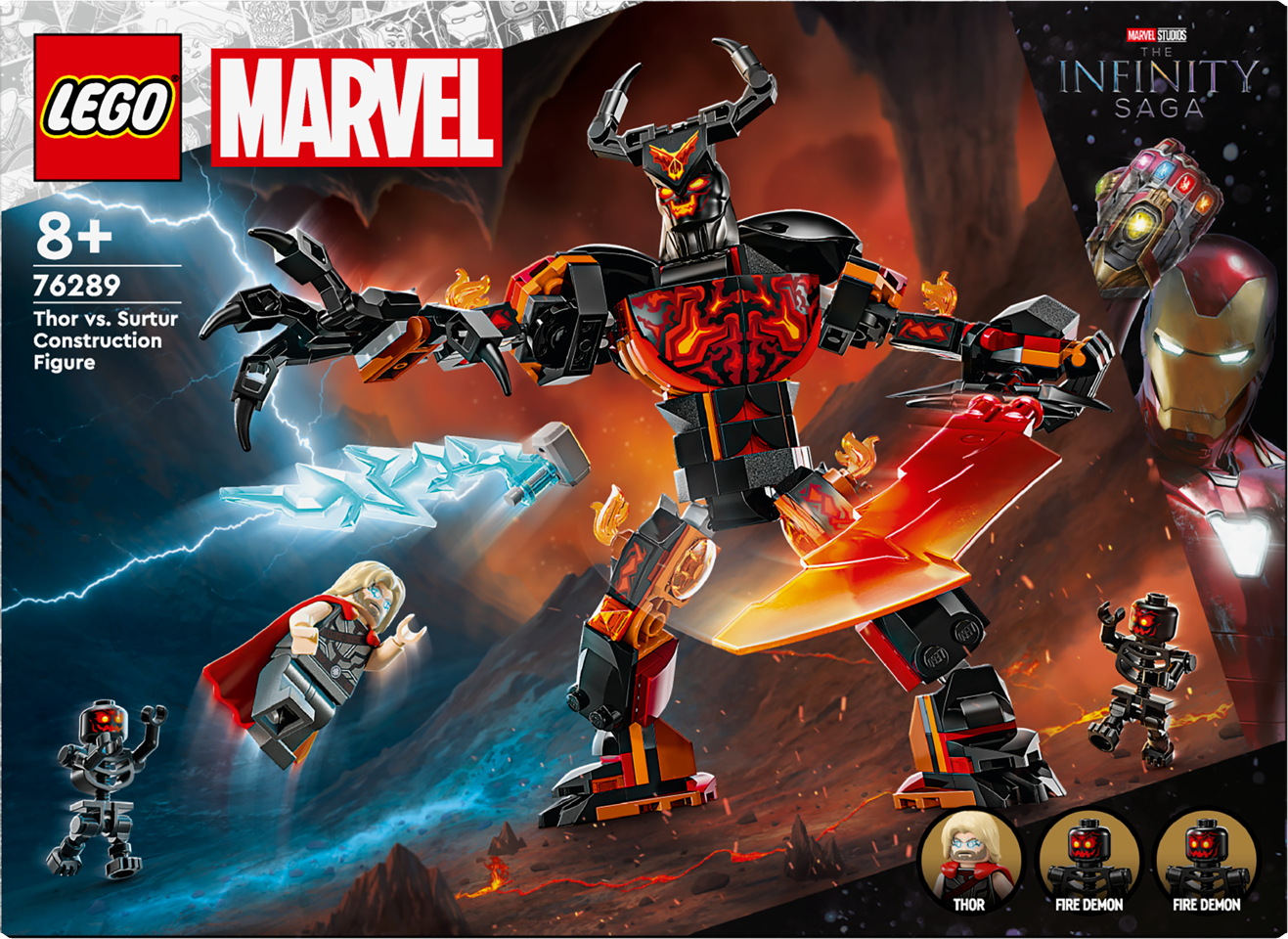 LEGO - Super Heroes - Thor mod byg-selv-figur af Surt (76289)