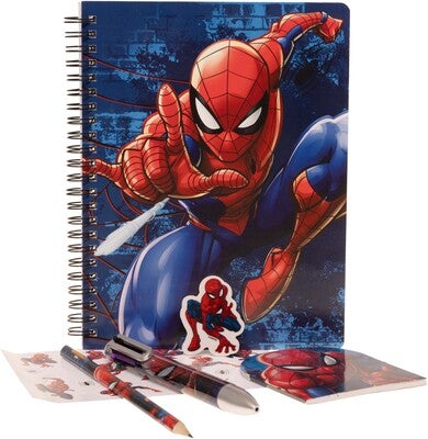 Marvel Spider-Man Skrivesett & Fargeleggingssett