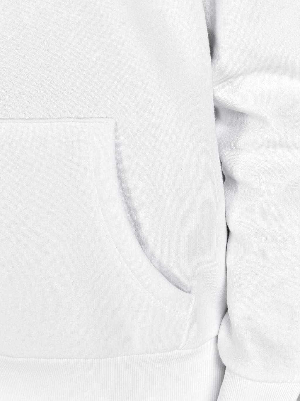 JACK & JONES hoodie JJECORP met logo wit