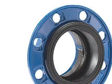 Combiflange DN100-110mm. AVK - trækfast. PN10-16. for PE og PVC-rør