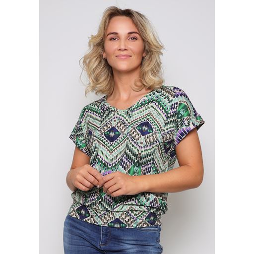 2-Biz Divea Bluse, Cactus Green, XL