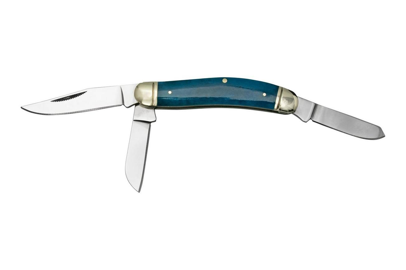 Cold Steel Gentleman's Stockman FL-GSTKM-B, Blue Bone, zakmes
