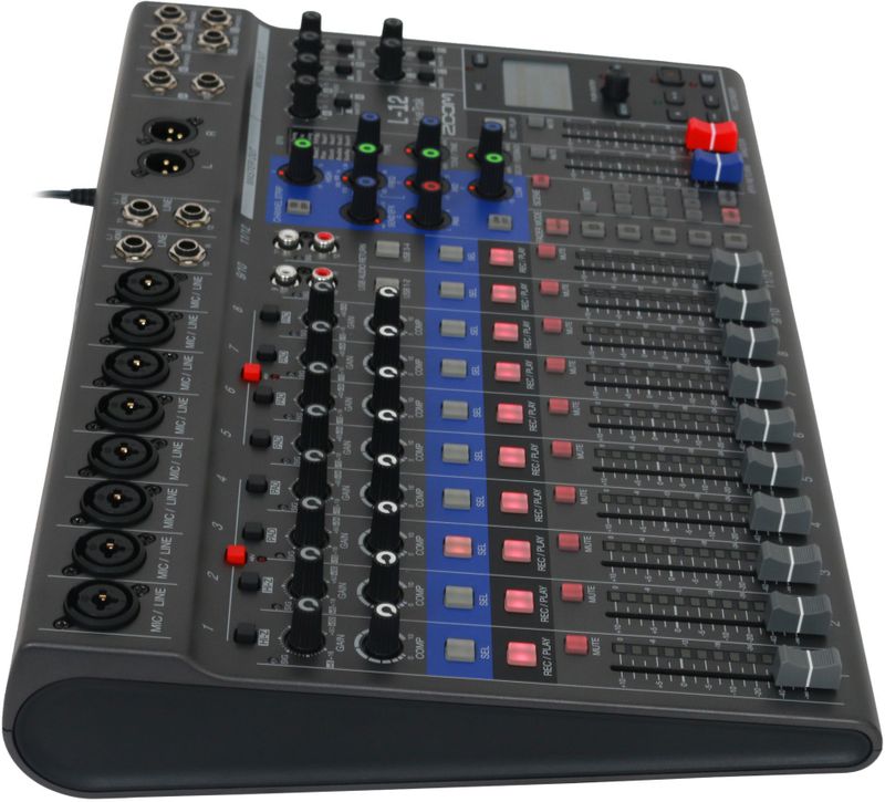 Zoom - L-12 LiveTrak - Mengtafel - Zwart