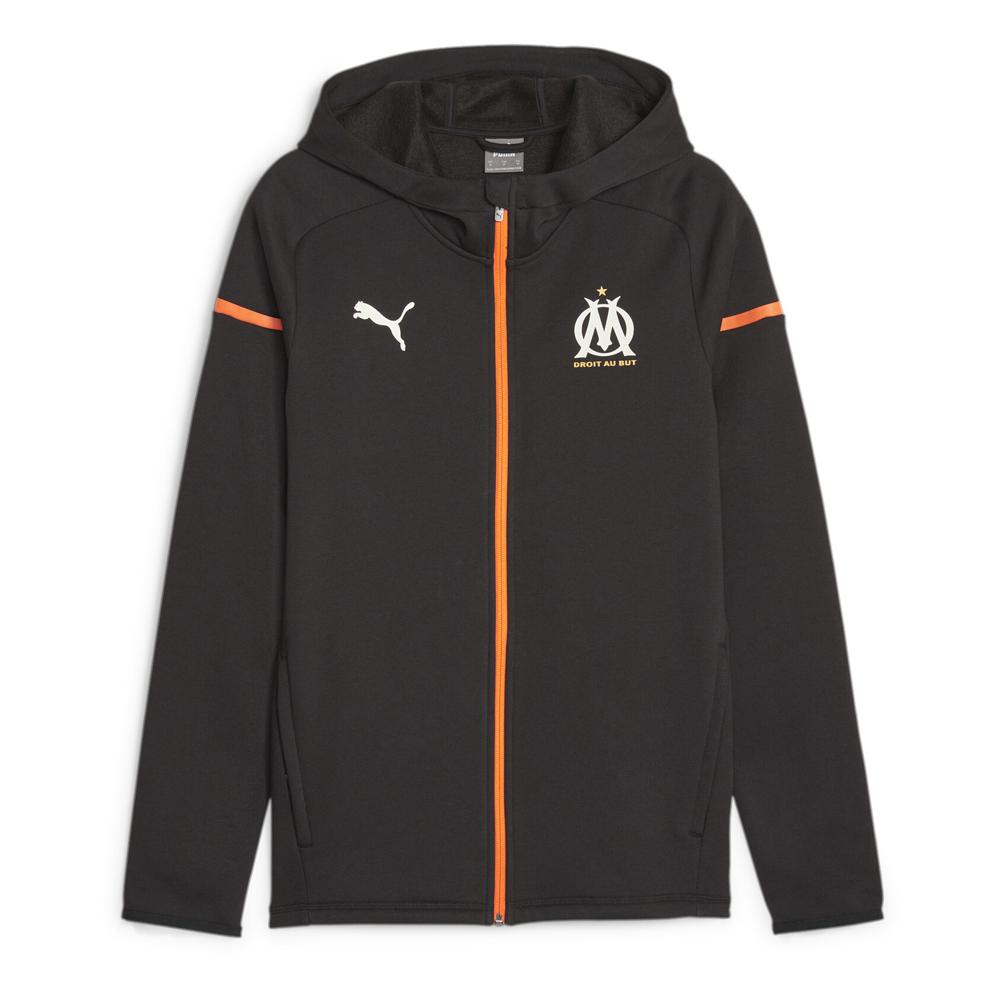 Puma OM Vestes de Foot Noir Homme Puma 771940