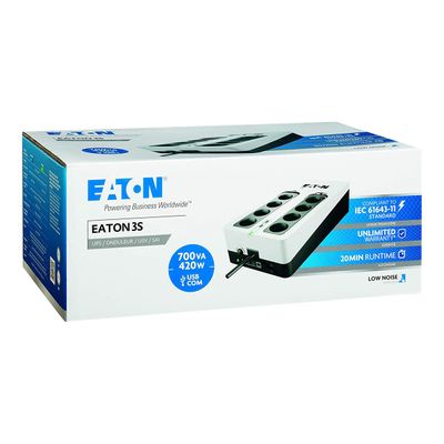 EATON 3S 700 - Onduleur 6 prises - 420 W