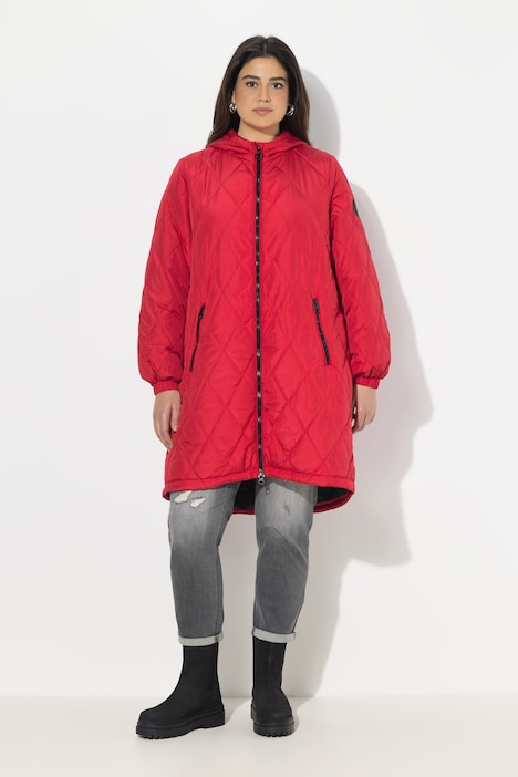 Leichtstepp-Mantel, wasserabweisend, 2-Wege-Zipper