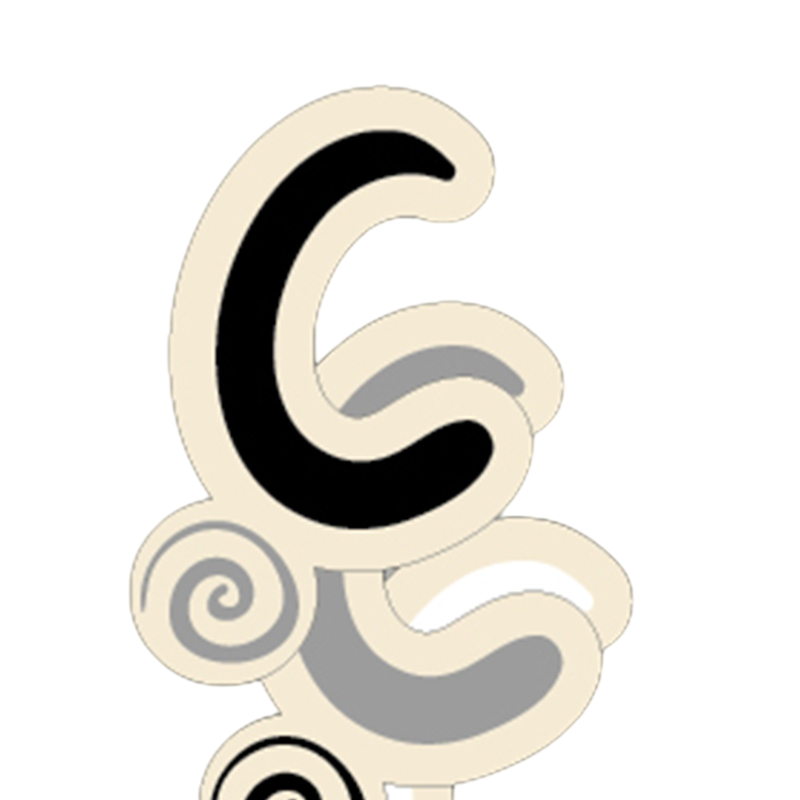 Buchstaben gross C