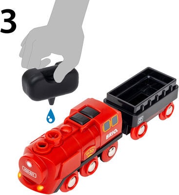 Brio 36017 Damplokomotiv Togsett