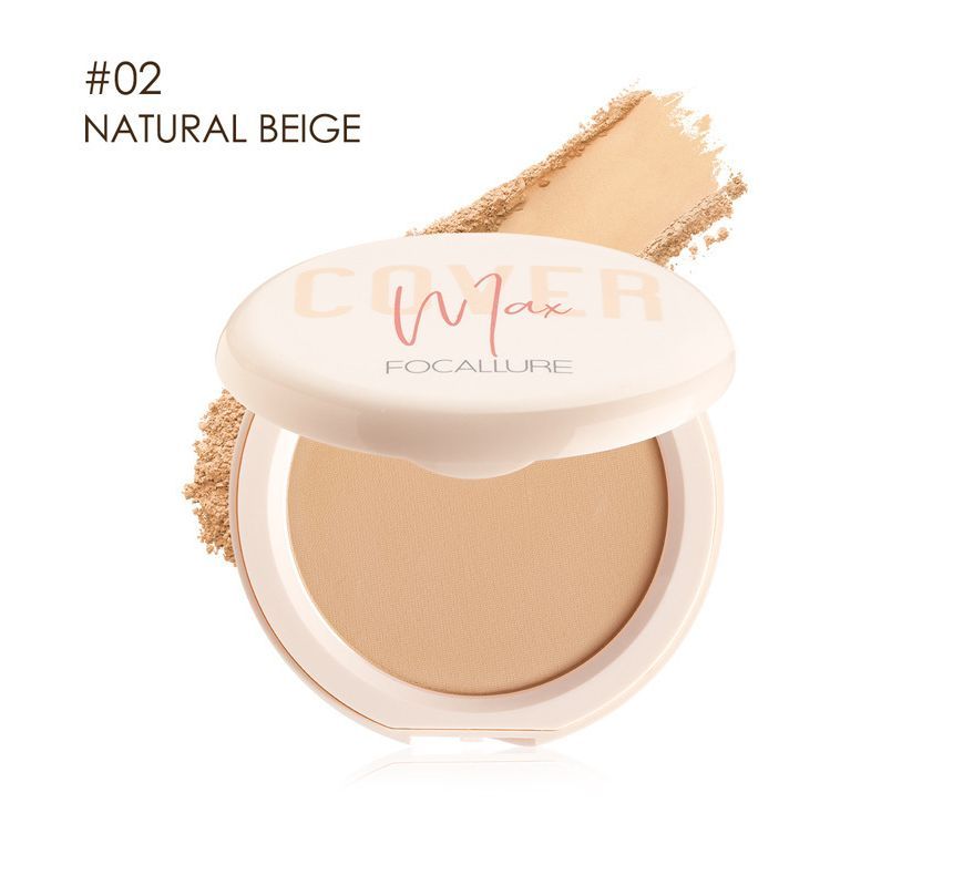 FOCALLURE - Covermax Two-way-cake Pressed Powder - 3 kleuren