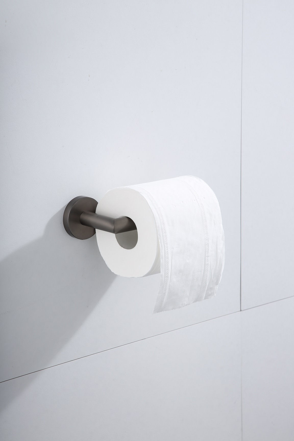 Saniclear Iron toiletrolhouder verouderd ijzer - gunmetal