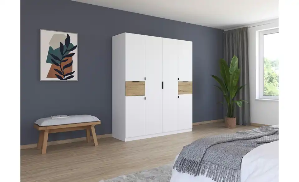 Drehtürenschrank 181 cm 6 Stück