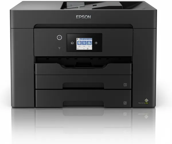 Epson WorkForce WF-7830DTWF - Multifunktionsprinter - farve - blækprinter - A3 (297 x 420 mm) (original) - A3 (medie) - op til 25 spm (udskriver) - 500 ark - 33.6 Kbps - USB 2.0, LAN, Wi-Fi(n)