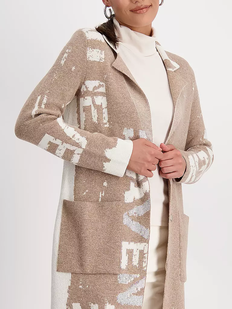 MONARI Strickjacke beige