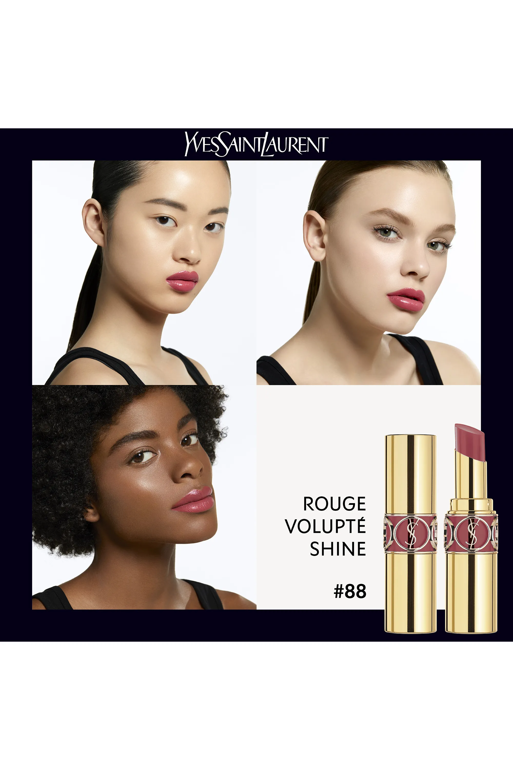 Yves Saint Laurent Rouge Volupté Shine-3.2 g