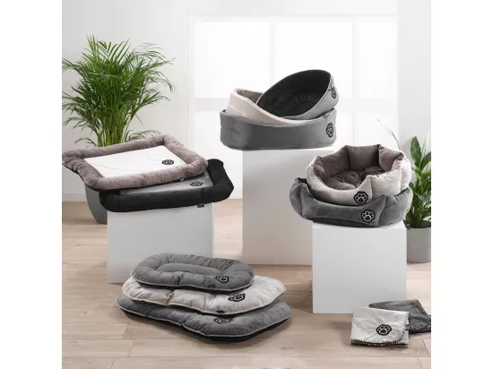 Coussin rectangle réversible pour animaux 