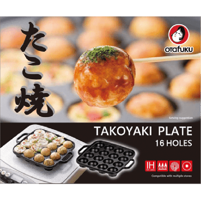 Otafuku IH Takoyaki Cast Iron Pan