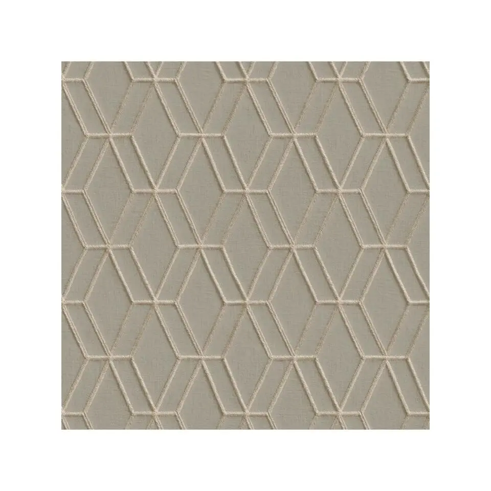 Dutch Wallcoverings - Wallstitch hexagonal grey - 0,53x10,05m
