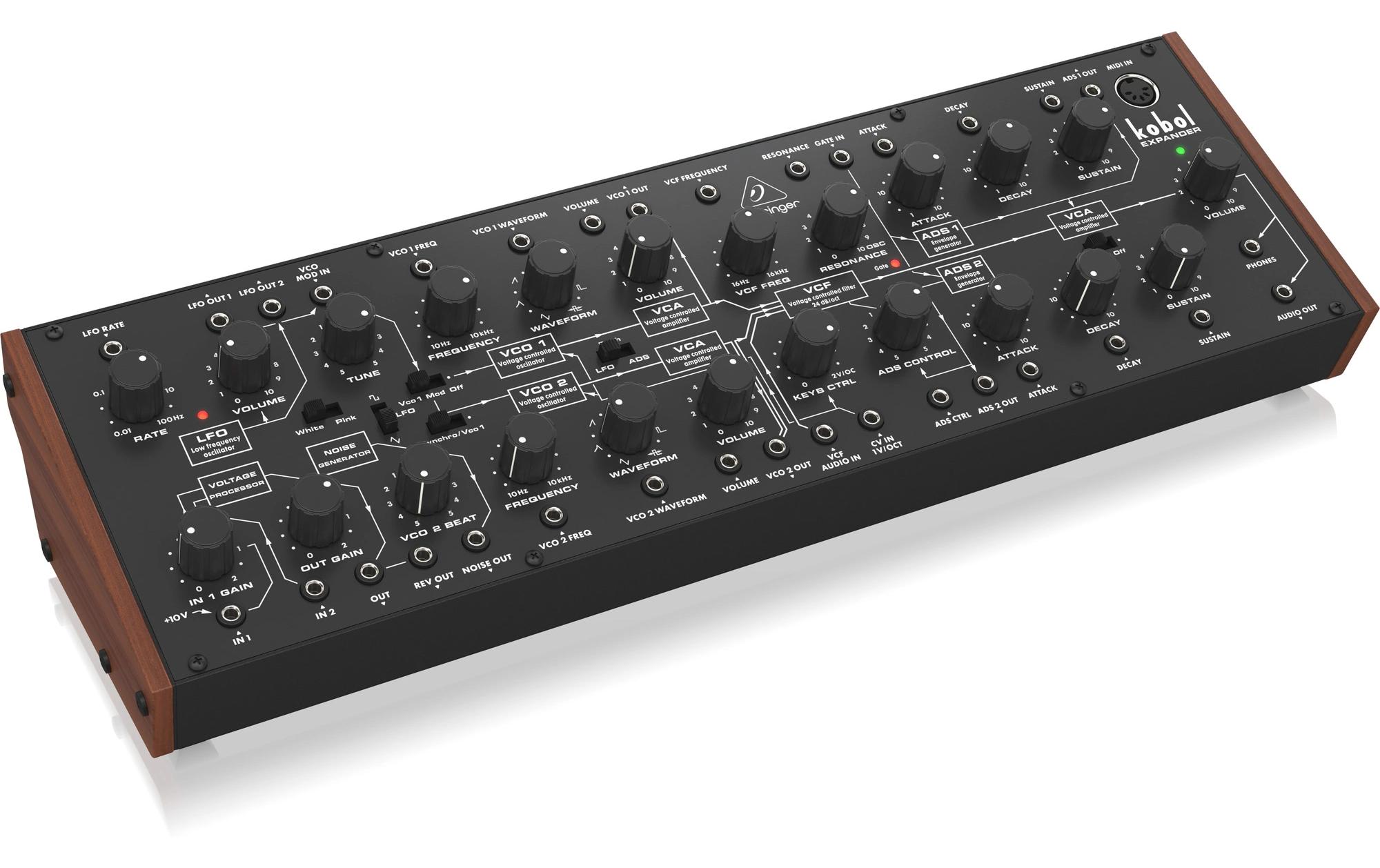 Synthesizer KOBOL EXPANDER<br>Semimodularer analoger Synthesizer