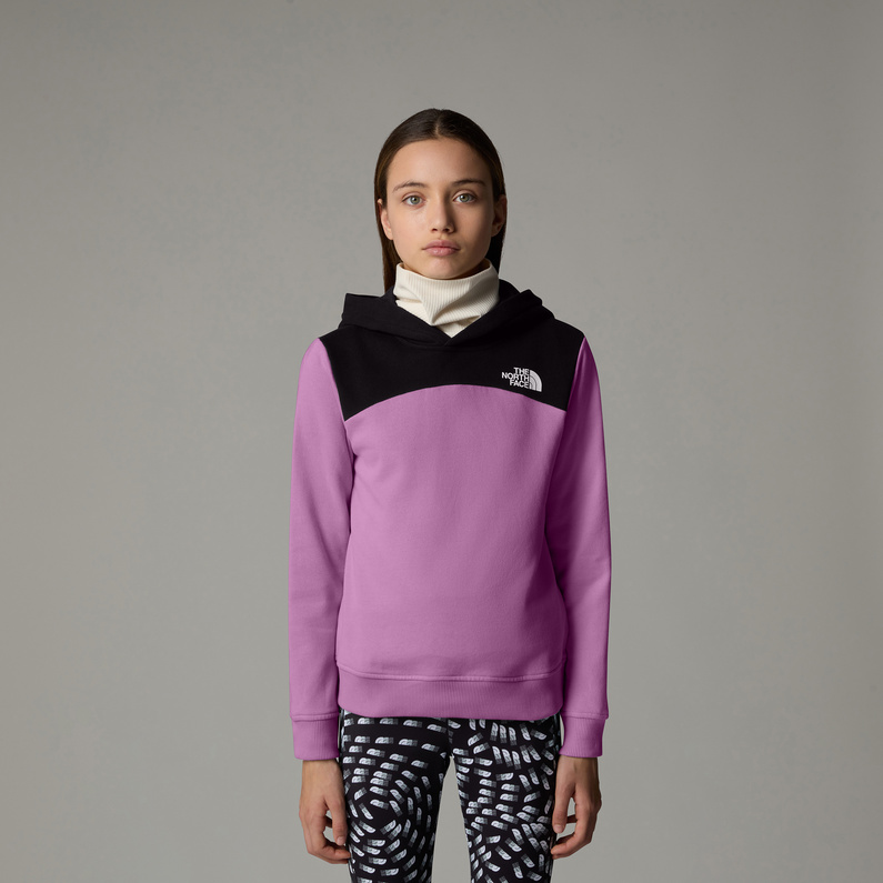 The North Face Kinder Girls Back Logo Relaxed Hoodie
