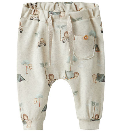 Name It Hosen - NbmHelp - Peyote Melange m. Print