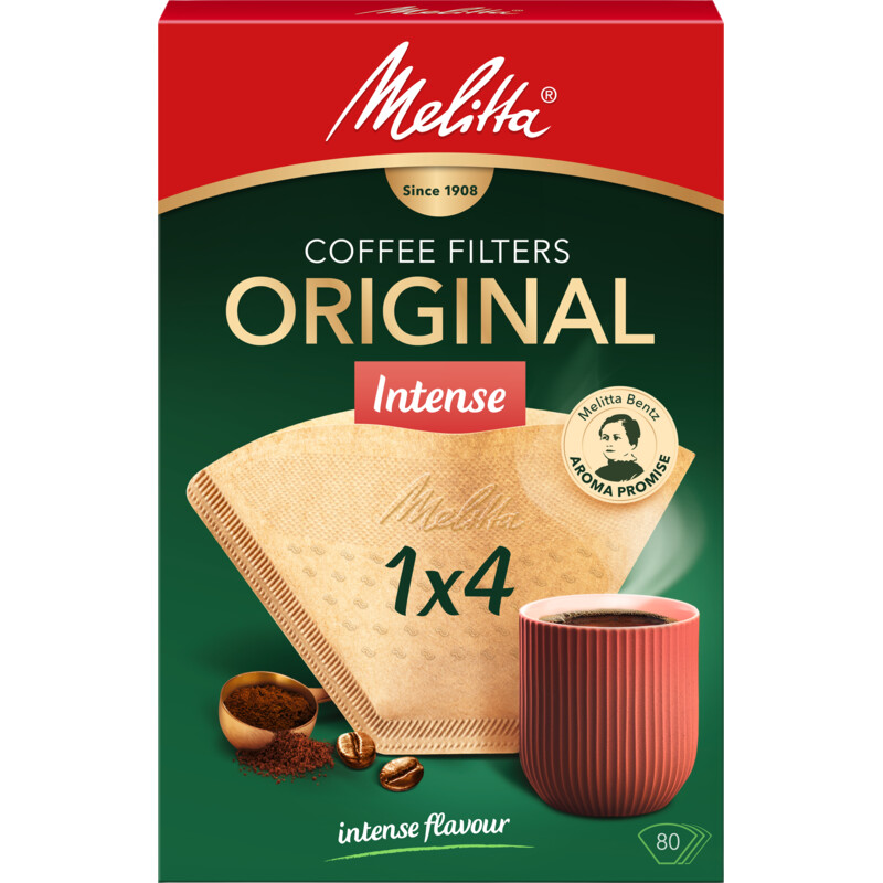 Melitta Original koffiefilters 1x4 intense