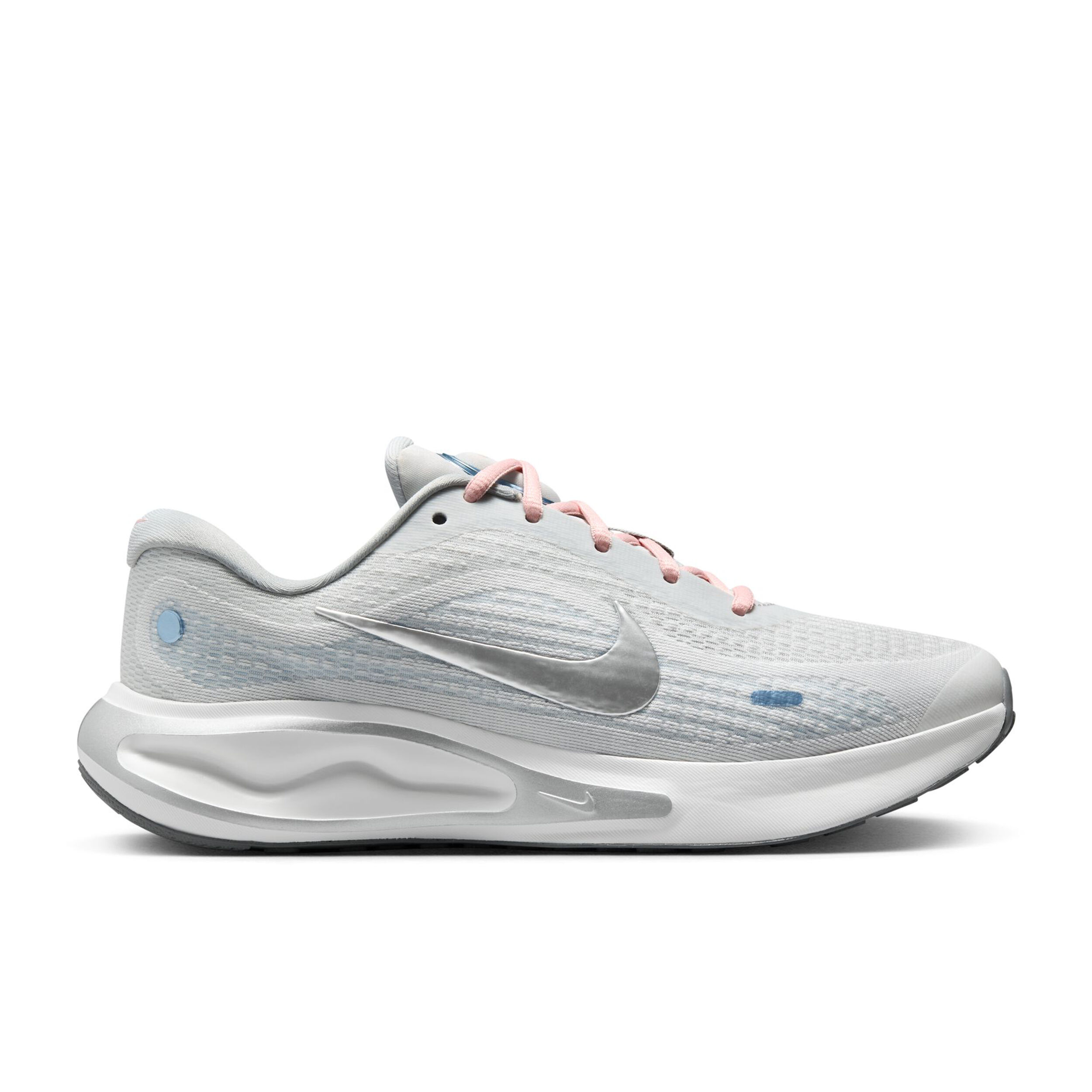 Nike Journey Run Chaussure De Running Sans Stabilisateurs Femmes - Gris Clair