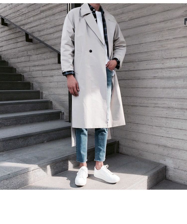 DragonRoad - Double-breasted midi trenchcoat