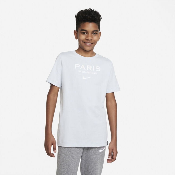 Nike Paris Saint Germain Swoosh T Shirt Blå