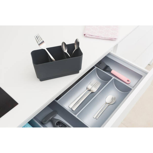 Brabantia Sink Side afdruiprek compact - Dark Grey