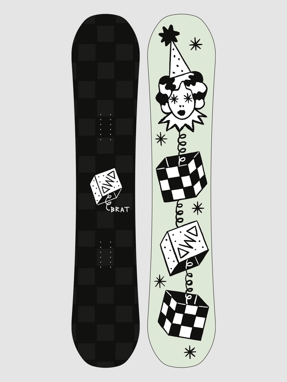 Dinosaurs Will Die Brat 2025 Snowboard uni